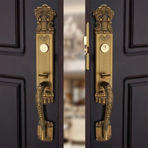 Solid Wood Villa Door Locks Folio Door Slam Lock Pull Slam Locks in Kuwait