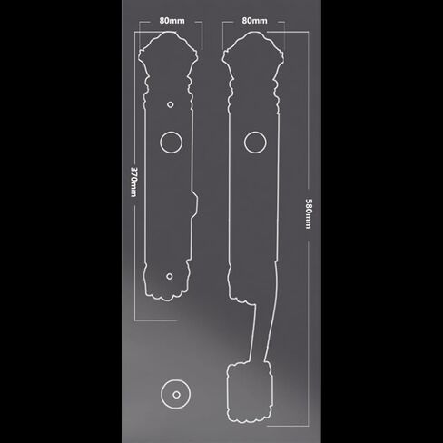 Solid Wood Villa Door Locks Folio Door Slam Lock Pull Slam Locks in Kuwait
