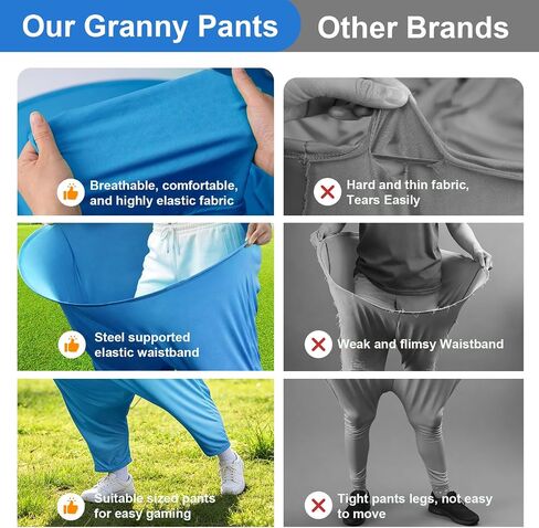 Granny Pants Yard Game, Outdoor Game with Bouncy Ball and Air Pump, Team Relay Family Reunion Party Field Game in Kuwait
