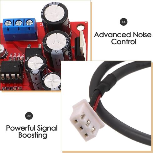 2pcs Phono Pre Amplifier Board for Turntable Mini Electronic Audio Stereo Preamp DIY Conversion for Home Audio Vinyl Player in Saudi Arabia