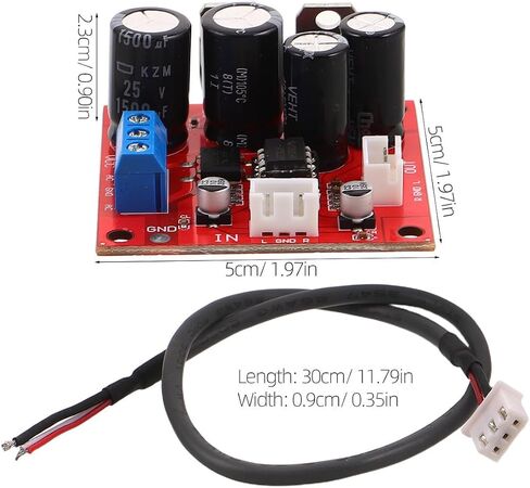 2pcs Phono Pre Amplifier Board for Turntable Mini Electronic Audio Stereo Preamp DIY Conversion for Home Audio Vinyl Player in Saudi Arabia