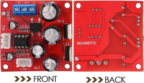 2pcs Phono Pre Amplifier Board for Turntable Mini Electronic Audio Stereo Preamp DIY Conversion for Home Audio Vinyl Player in Saudi Arabia