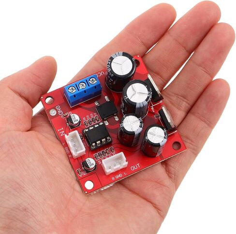 2pcs Phono Pre Amplifier Board for Turntable Mini Electronic Audio Stereo Preamp DIY Conversion for Home Audio Vinyl Player in Saudi Arabia