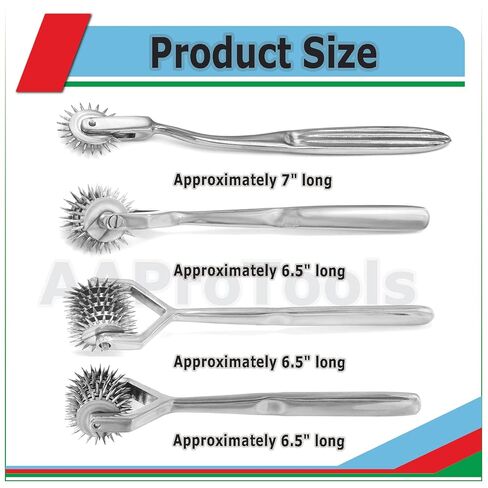 إصدار خاص من دولاب WARTENBERG للتشخيص الحسي العصبي، مجموعة 1،3،5،7 مع حقيبة in Kuwait