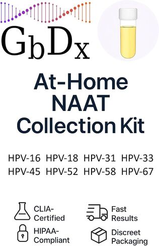 Human Papillomavirus 8-Species Panel - Lab Screening Test from at-Home Urine Collection Kit in Kuwait