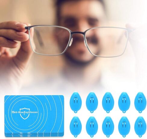 10 Set Anti-Blue Light Test Card, Professional Anti-Blue Light Test Paper Including Anti-Blue Light Card and Blue Light Generator in Saudi Arabia