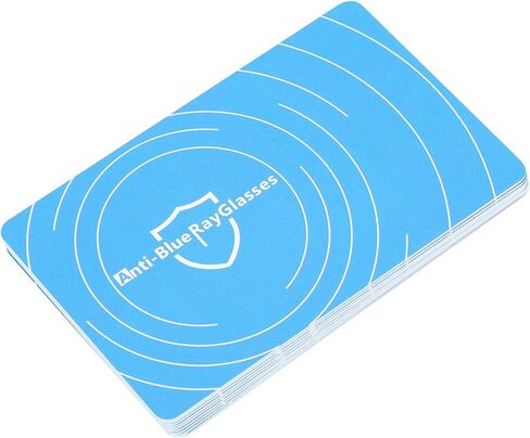 10 Set Anti-Blue Light Test Card, Professional Anti-Blue Light Test Paper Including Anti-Blue Light Card and Blue Light Generator in Saudi Arabia