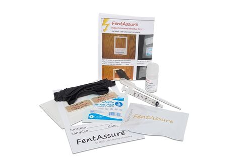 FentAssure0.1 Fentanyl Residue Detection Test Kit for Homes | 0.1 µg/100cm2 Standard (Pack of 1) (Sample 1 Area) in Kuwait