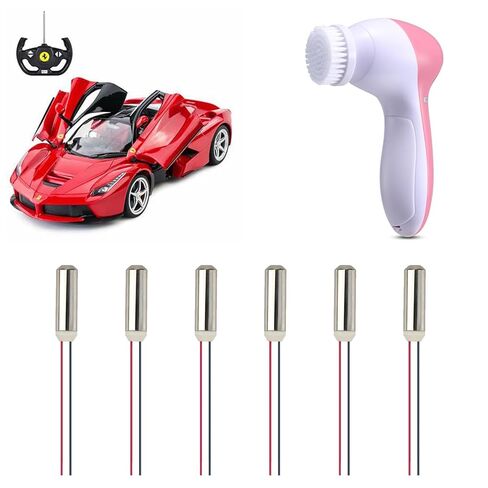 TOP-MAX 6 قطع محرك DC بدون قلب، محركات اهتزاز مصغرة، هزازات أسطوانية صغيرة للنموذج، مدلك، 7 × 25 مم in Kuwait
