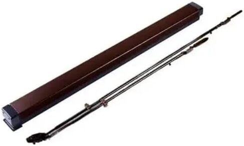 Adams Rite 8622MLR36 قضيب عمودي مخفي بقضيب عمودي واحد، جهاز خروج بمفتاح واحد، 36 بوصة مع سحب مزلاج كهربائي، لمسة نهائية برونزية داكنة in Kuwait