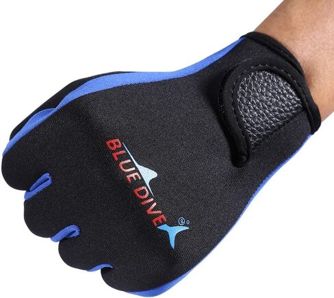 1 Pair Kayak Diving Gloves, Wear-Resistant Nylon Material Canoe and Water Sports for Women/Black Pink S, Adjustable Closure, 1 Pair in Kuwait