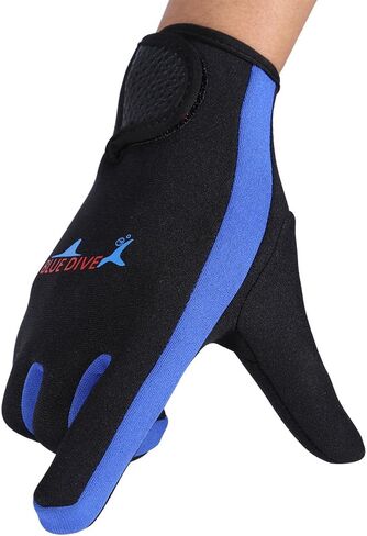1 Pair Kayak Diving Gloves, Wear-Resistant Nylon Material Canoe and Water Sports for Women/Black Pink S, Adjustable Closure, 1 Pair in Kuwait