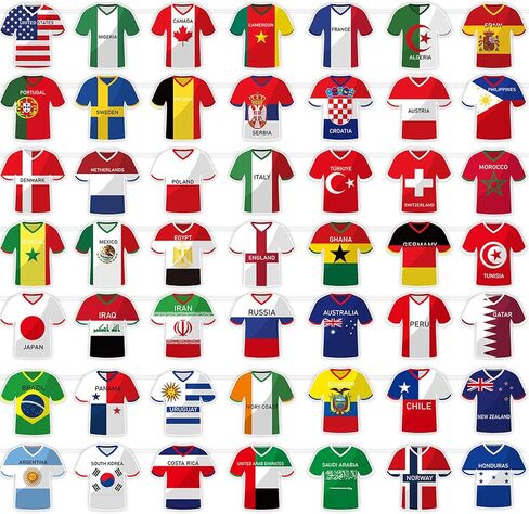 2026 كأس العالم لكرة القدم جيرسي العلم الرايات راية، 65 قدم الأعلام الدولية الرايات راية الديكور في الهواء الطلق لحفلة كأس العالم، الأولمبية، المدرسة، أحداث الألعاب الرياضية، الفصول الدراسية (49 جهاز كمبيوتر شخصى) in Kuwait