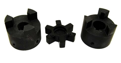 3/4" L100 Flexible 3-Piece L-Jaw Coupling Coupler Set & Buna-N NBR Rubber Spider in Kuwait