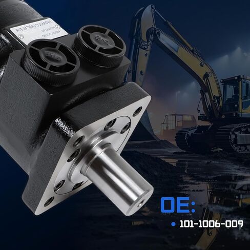 101-1006-009 Hydraulic Motor Replacement for Char-Lynn Eaton H Series, 14.1 cu in/rev Displacement, 1 Inch Straight Shaft 4-Bolt Mount 243 RPM 1450 PSI in Kuwait