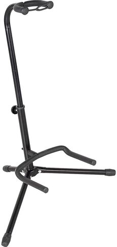 LAVA GENIE Stringless Guitar with Travel Case Black Bundle with Rok-It Tripod Guitar Stand, Goby Labs Microphone Sanitizer in Kuwait