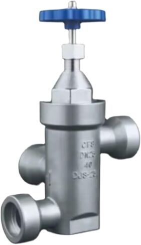 5Mpa Cryogenic three way globe valve for LNG LN2 ect made in stainless steel in Saudi Arabia