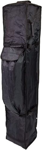 Vispronet - Heavy Duty 13ft x13ft Canopy Bag with Wheels - Large Exterior Pocket - Handle and Wheels Makes for Easy Transportation - Clip Closure Allows Easy Opening and Closing of The Bag in Kuwait
