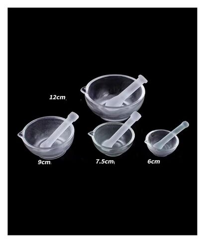 1pcs Lab Diameter 60mm to 180mm Glass Mortar and Pestle Glass Mortar Bowl Size Available(120mm) in Saudi Arabia