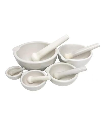 1PCS 60mm 80mm 100mm 130mm 160mm Lab Porcelain Mortar and Pestle White Mixing Grinding Bowl Set(60mm) in Saudi Arabia
