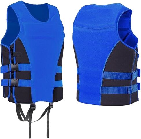 Kayaking Vest Side Zipper Closure Impact Protection Elastic Fabric for River Lake Coastal Paddling Outdoor Recreation in Kuwait