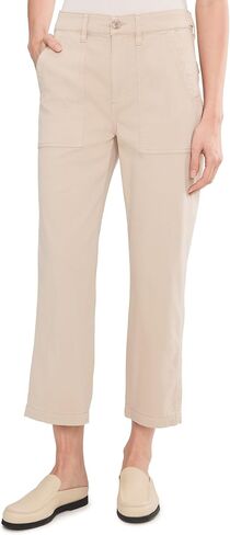 Liverpool Los Angeles 26" High-Rise Utility Crop Straight Leg Pants with Side Waistband Tabs in Kuwait