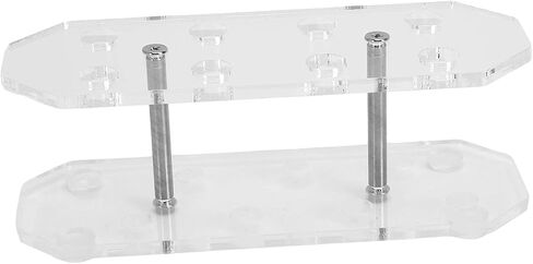 Acrylic Darts Display Stand with Oblique Insert Design, Display Case 8 Darts for Bar Decoration (Transparent) in Kuwait