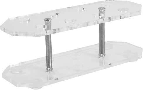 Acrylic Darts Display Stand with Oblique Insert Design, Display Case 8 Darts for Bar Decoration (Transparent) in Kuwait