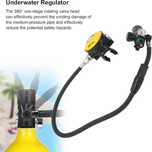 مجموعة معدات الغوص مع صمام تخفيف المرحلة الأولى، المرحلة الثانية X4000 Pro Breather in Kuwait