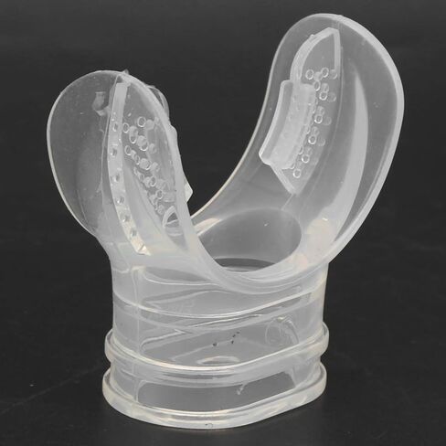 Snorkel Nozzle Silicone Diving Equipment Set for Deep Sea Diving U-shaped Mouth for Comfortable Use 4 Pieces for Diving Secondary Head 35mm Breathing Tube in Kuwait
