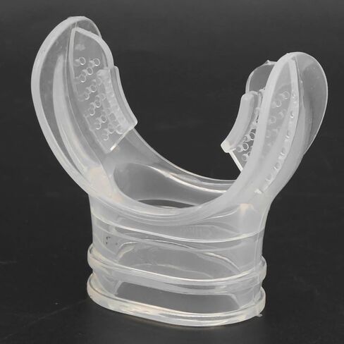 Snorkel Nozzle Silicone Diving Equipment Set for Deep Sea Diving U-shaped Mouth for Comfortable Use 4 Pieces for Diving Secondary Head 35mm Breathing Tube in Kuwait