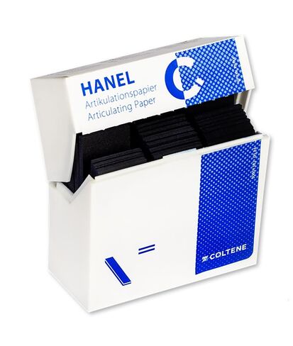 Coltene 480397 ورق مفصل هانيل، 200 ميكرو، مقاس 18 مم × 50 مم، أزرق (عبوة من 300 قطعة) in Kuwait