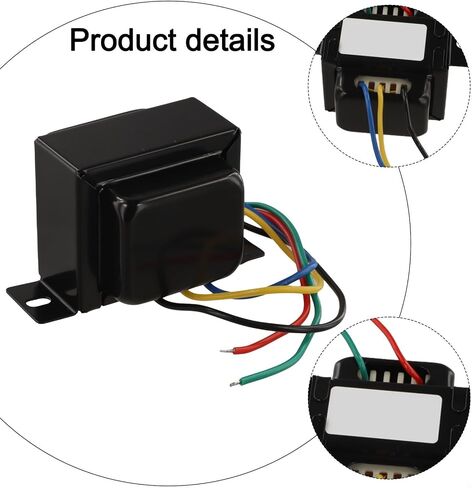 Single Ended Tube Amp Output Transformer 5K, 5W Audio Output Transformer for 6P1 6P14 6P6 Vacuum Tube Amplifiers, 0-4-8Ω Secondary, 12H Inductance in Saudi Arabia
