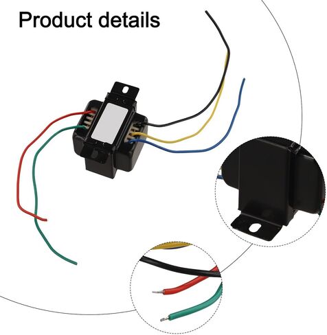 5K Single-Ended Output Transformer 5W Power for Vacuum Tube Audio Devices with 0-4Ω-8Ω Secondary Impedance, Compatible with 6P1/6P14/6P6 Tubes,60x55x50mm in Kuwait
