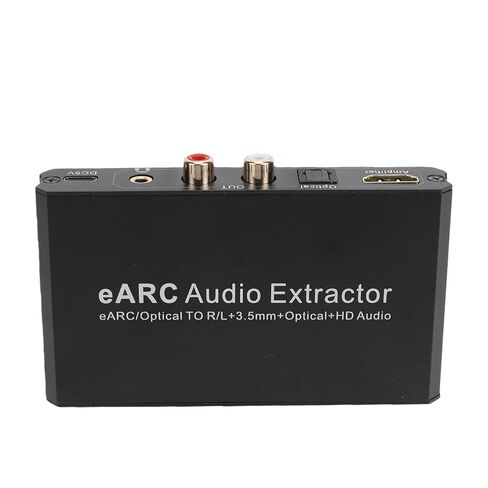 محول ممتاز لمستخرج الصوت البصري من Karlak EARC للاتصال الصوتي السلس للمسارح المنزلية وسبائك الألومنيوم 11.1x6.5x1.8 سم in Kuwait