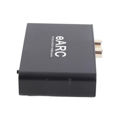 Naroote EARC ARC مستخرج الصوت، واجهة الوسائط المتعددة عالية الدقة محول إخراج بصري 3.5 مم مع التحكم في مستوى الصوت، مستخرج الصوت، مثالي لمكبر صوت HDTV in Kuwait