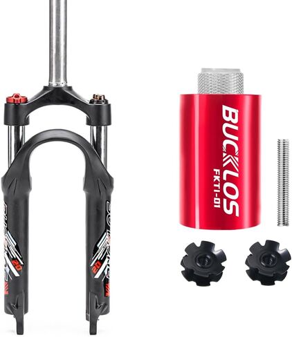BUCKLOS 20 inch QR 9mm Straight Coil Folding Bike Suspension Fork &Bike Fork Star Nut Setting Install Tool with Star Nuts Introductory Version in Kuwait