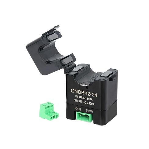 1PCS QNDBK2-24 AC 1A 5A 10A 20A 50A 100A 4-20mA Current Sensor Split Core Transmitter Clamp Transformer Transducer in Saudi Arabia