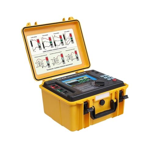 Power Quality Analyzer, High Performance Digital Insulation Resistance Tester Megameter 10KV Voltage for Test Set Equipment in Saudi Arabia