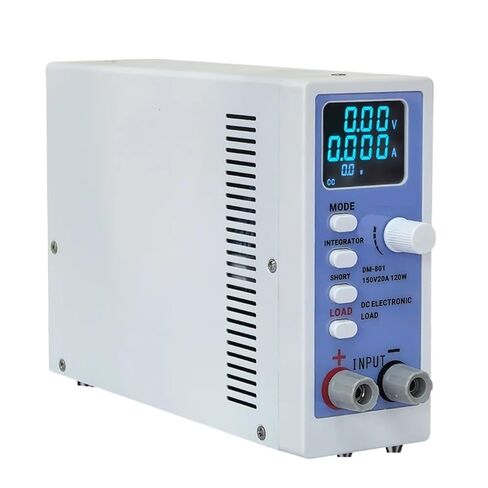 Power Quality Analyzer, Mini DC Electronic Load Launched 150V 20A 120W Tester Battery Capacity with Power Accumulation Function in Saudi Arabia
