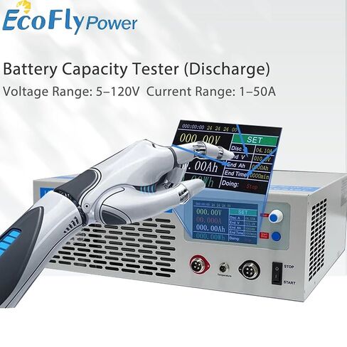 Power Quality Analyzer, Battery Capacity Tester 5-120V Load Discharger for Lithium//Lead Acid/Ni-MH Batteries in Saudi Arabia