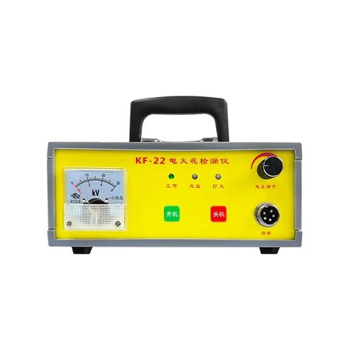 Power Quality Analyzer, KF-22 Electric Spark Leak Detector 0.05-10mm Rechargeable Holiday Pinhole Tester Metal Anticorrosive Coating Testing(High Voltage) in Saudi Arabia
