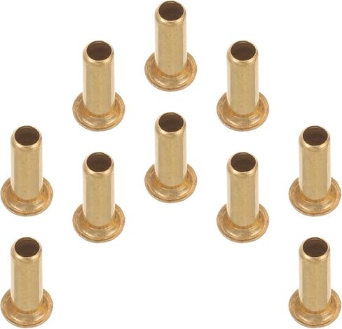 DECHOUS 10pcs Metal Press Fitting Inserts for Oil Tubing and Oil Lines, High Pressure Resistance and Versatile Design, for Hydraulic and Pneumatic Systems in Kuwait