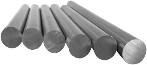 GCr15 Bearing Steel Chrome Plated Hardened Linear Shaft, 22mm Diameter, 100-595mm Length, High Precision Guide Rod, Single Piece(500mm) in Saudi Arabia