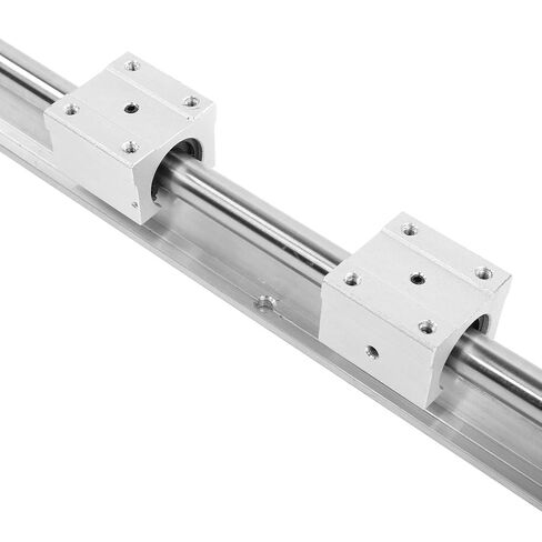 Linear Rail Shaft Bearing Slide Block SBR16S Guide for CNC Accessories Industry Standard for CNC Milling Machines, Lathes, Machine Tools, Bending Machines, 16mm Slide Rail in Kuwait