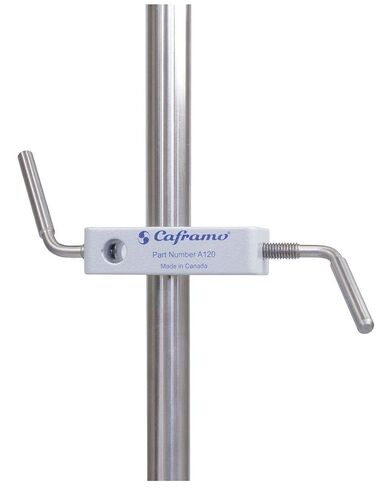 CAFRAMO LIMITED A120 مشبك لجهاز التحريك العلوي Caframo، 1.5 رطل. in Kuwait
