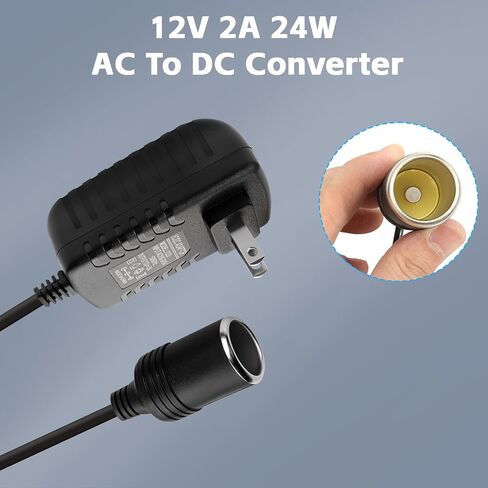 12V 2A AC/DC Power Supply Adapter for Yamaha PSR/YPG/YPT/DGX/DD/EZ/P Series Keyboards, 5.9FT Charger Cord Replacement for PA-130/PA-130B (Piano Keyboard Accessories) in Kuwait