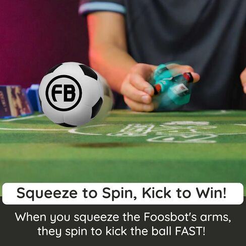 Foosbots Rivals, Single Player USA, Games for Kids Toys, New Active Play Tabletop Trickshot Game for Ages 6 and Up in Kuwait
