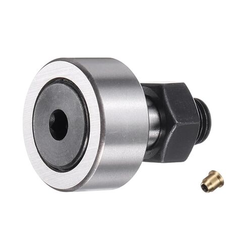 uxcell Cam Follower Track Runner Bearings CF18/KRV40 PPA Needle Roller Stud Track Bearing, 40mm Roller Diameter, M18 Stud Type, (Hexagon Socket) in Kuwait