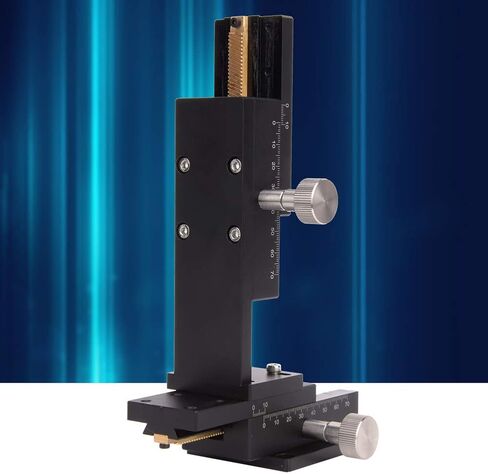 2-Axis XZ Manual Linear Stage, 10?m Resolution Scaled Lifting Platform, DIY Laboratory Equipment Accessories for Scienctic Experimental Industrial Use in Kuwait